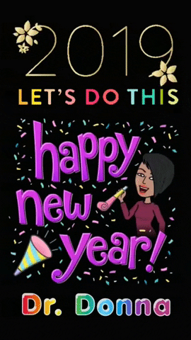 celebrate happy new year GIF by Dr. Donna Thomas Rodgers