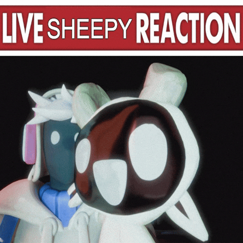 React Wow GIF by SheepyandWooly