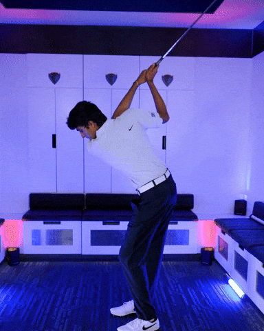 Depaul University Golf GIF by DePaul Blue Demons