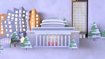 massachusetts institute of technology happy holidays GIF by MIT