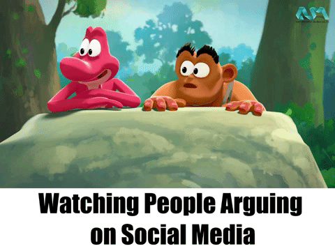 People Arguing Gif