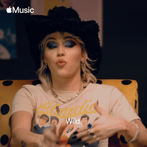 Miley Cyrus What GIF by Apple Music
