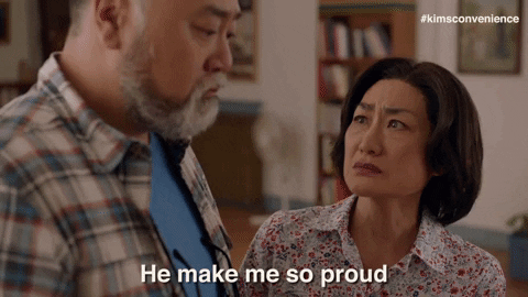 I Am So Proud Love Gif By Kim S Convenience Find Share On Giphy