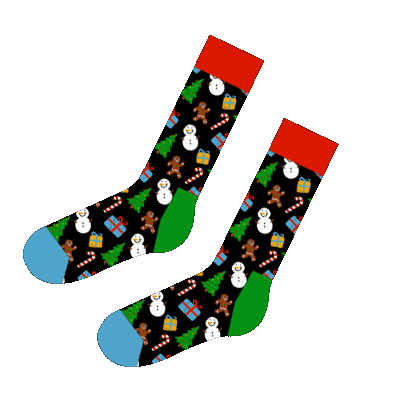Christmas Socks Sticker by Happy Socks