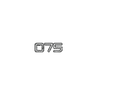 ZeroSetteCinque Sticker