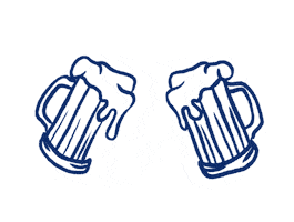 Oktoberfest Einprosit Sticker by Fleischglück