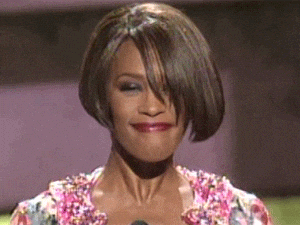 feeling it whitney houston GIF
