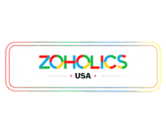 Zoholics Usa Sticker by Zoho