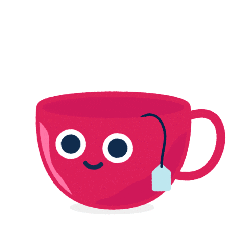 Time Tea Sticker by Chello