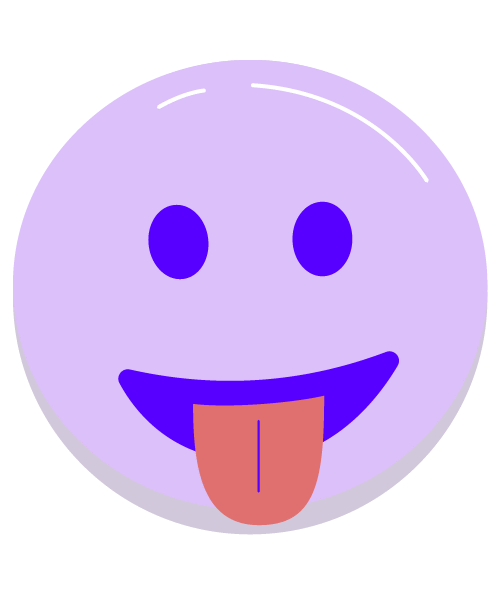Emoji Winking Sticker by Smile Direct Club