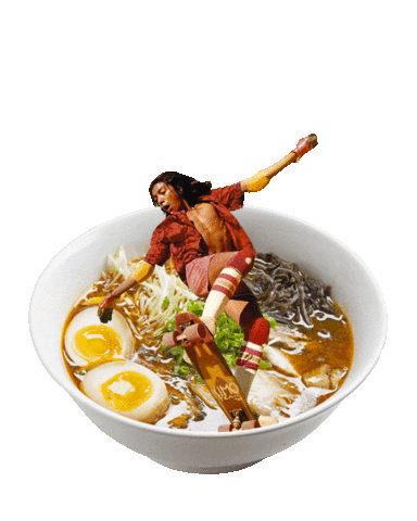 Skate Ramen Sticker by Morsy Morsy