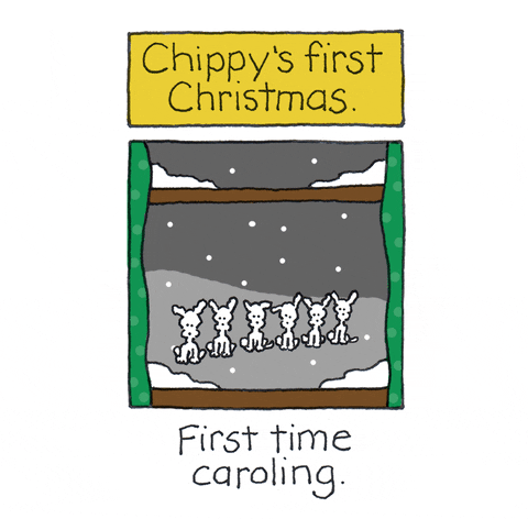 Christmas Spirit GIF by Chippy the Dog