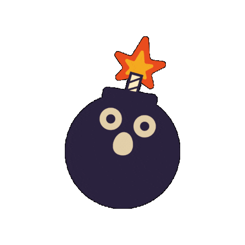 Bomb Tabletop Sticker by Tranjis Games