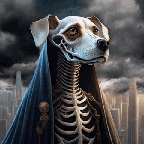 Day Of The Dead Dog GIF
