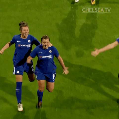 celebration hug GIF by Chelsea FC