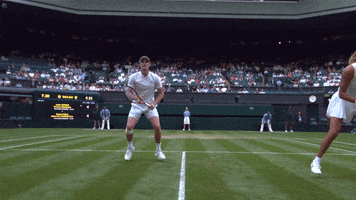 centre court tennis GIF by Wimbledon