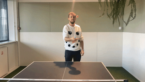 Come At Me Ping Pong GIF by Nmbrs - Find & Share on GIPHY