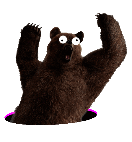 Bolsa De Valores Bear Sticker by modalmais