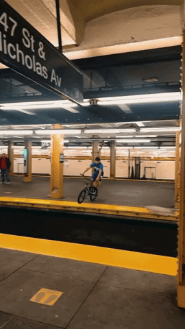 Train Station Omg GIF by Since NYC