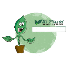 Plant Crecer Sticker by El plantel semilleros