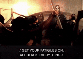 All Black Everything GIF