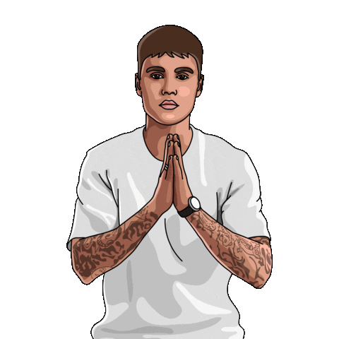 Justin Bieber Love Sticker by Ka-pow