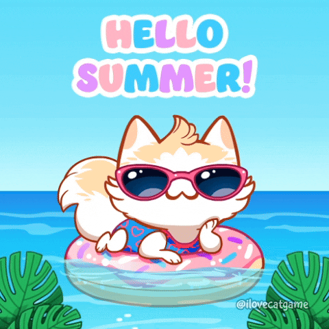 Summer Time Smile GIF by Mino Games