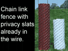Chain Link Fence Privacy Ideas Chain Link Fence Privacy Ideas