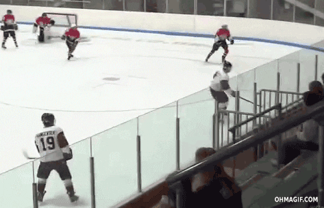 hockey fail GIF