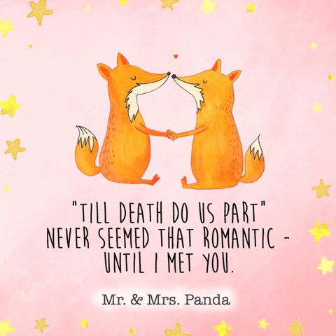 Wedding Love GIF by Mr. & Mrs. Panda by mr-and-mrs-panda