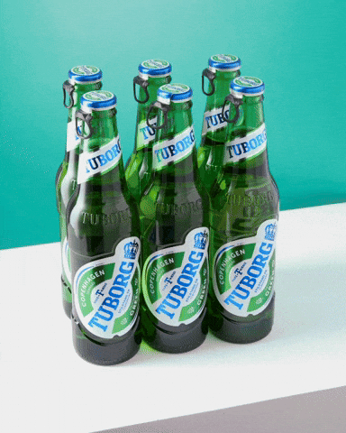 Party Beer GIF by Tuborg