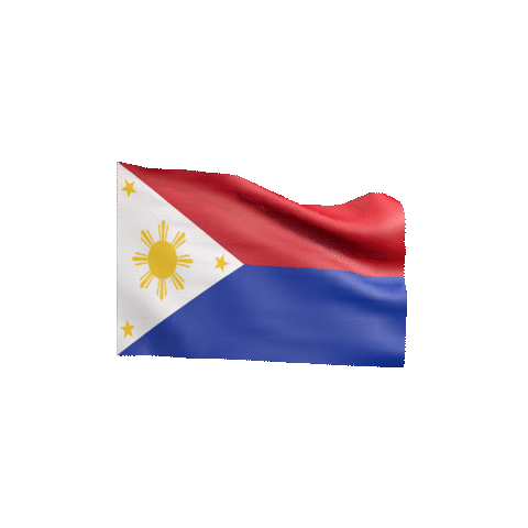 Filipino Flag Philippines Sticker by #sazanimation