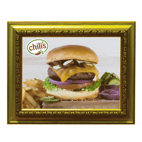Burger Chilisrd Sticker by Chili's República Dominicana