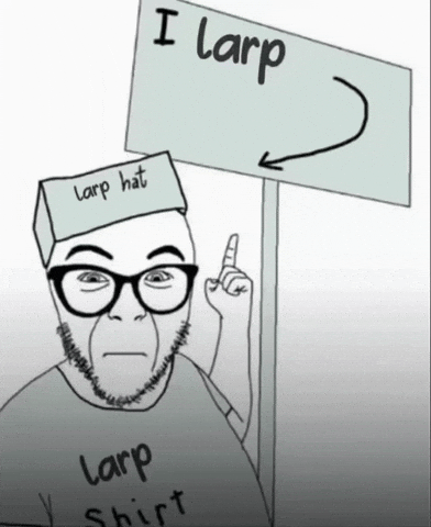 Larp GIF