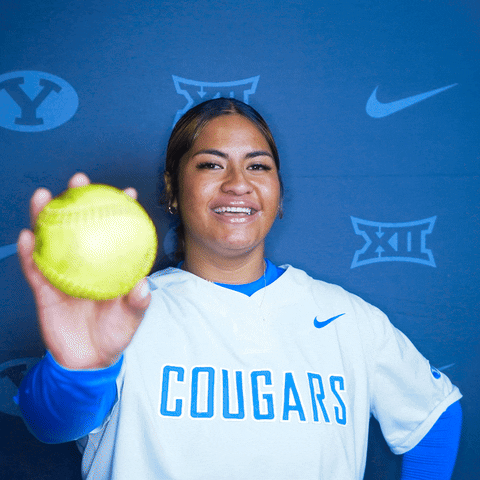 Celebration Ball GIF by BYU Cougars