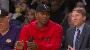 talking whats up GIF by NBA