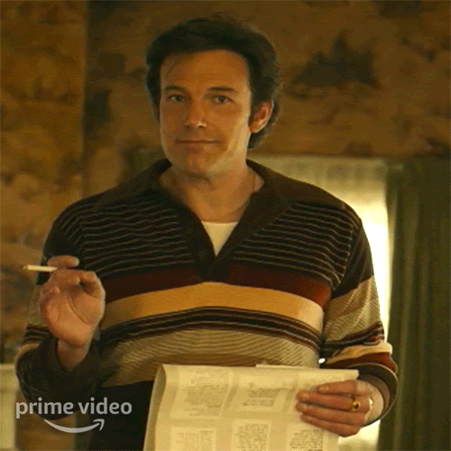 Ben Affleck Yes GIF by Amazon Prime Video