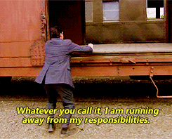 running away the office GIF