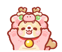 Happy Dragon Sticker