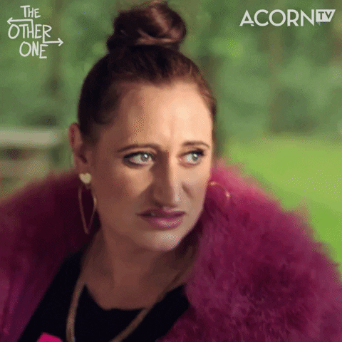 The Other One Ew GIF by Acorn TV Latin America