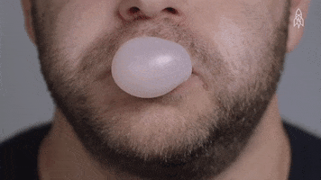 Confused Bubble Gum GIF by Great Big Story