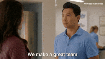 meeting teamwork GIF by Kim's Convenience