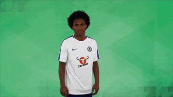 willian borges da silva football GIF by Chelsea FC