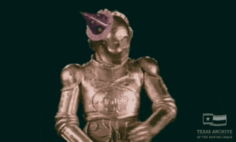 celebrate metal man GIF by Texas Archive of the Moving Image