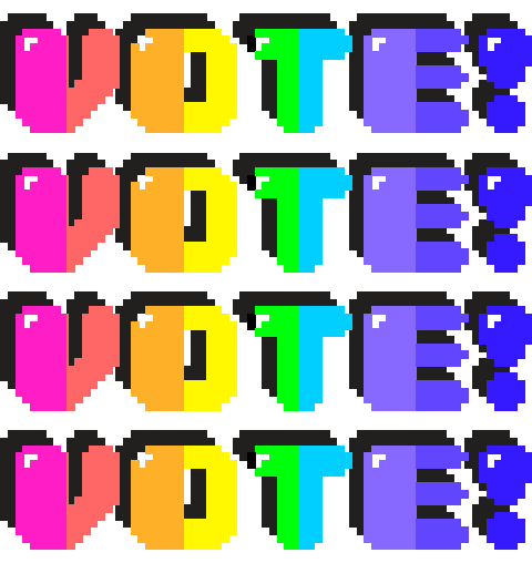 Voting Election Day Sticker by Matt Crump