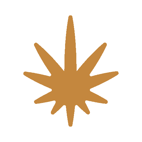 Star Sparkle Sticker by CornbreadHemp