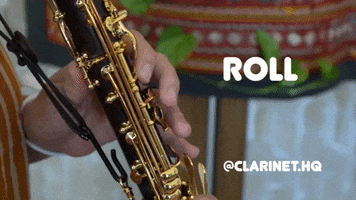 clarinethq fingers technique clarinet a key GIF