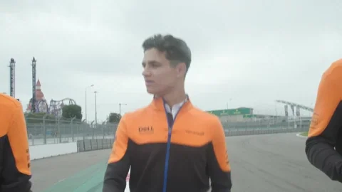 Lando Norris Wave GIF by McLaren