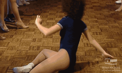 dallas cowboys cheerleaders dance GIF by Texas Archive of the Moving Image