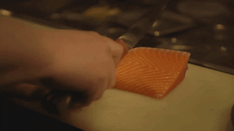 Sashimi #Munchies #Salmon #Sushi #Slicing GIF by Munchies - Find & Share on GIPHY
